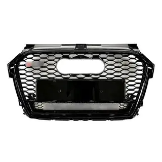 RS-stijl voorgrille met Quattro opschrift (2014-2018, zwart) foto 2