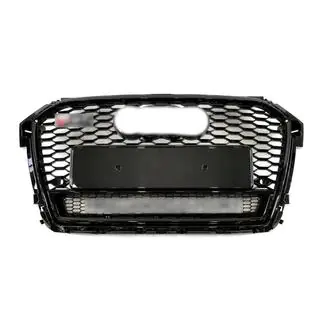 RS-stijl voorgrille met Quattro opschrift (2014-2018, zwart) foto 1
