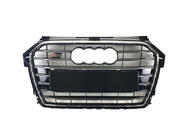 Audi A1 2010–2018 S-style voorgrille (2014-2018, zwart met chroom) foto 2