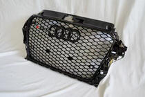 Audi A3 2012–2020 RS-stijl voorgrille (2012-2016, zwart) foto 5