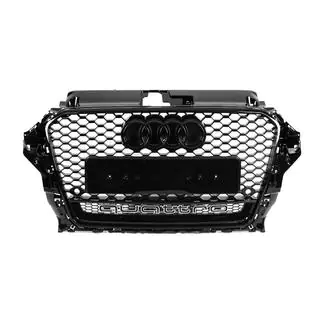 RS-stijl grille met Quattro-logo (2012-2016, zwart)