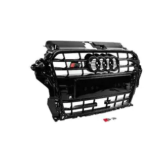 Voorgrille S-style (2012-2016, zwart) Audi A3 2012–2020 foto 3