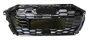 Audi A3 2020– S-style voorgrille (zwart) foto 1
