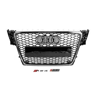 RS-style V-2 voorgrille (2007-2011, zwart met chroom) foto 1