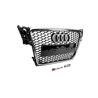 RS-style V-2 voorgrille (2007-2011, zwart met chroom) foto 3