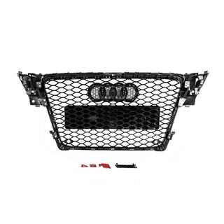 RS-style V-2 voorgrille (2007-2011, zwart met chroom) foto 4