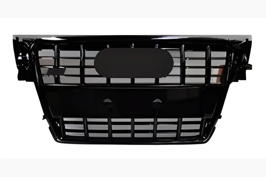 Audi A4 B8 2007–2015 RS-stijl voorgrille (2007-2011, zwart) Image