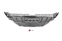 Audi A4 B8 2007–2015 RS-stijl voorgrille (2007-2011, grijs met chroom) foto 4