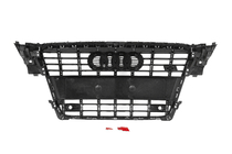 Audi A4 B8 2007–2015 RS-stijl voorgrille (2007-2011, grijs met chroom) foto 5