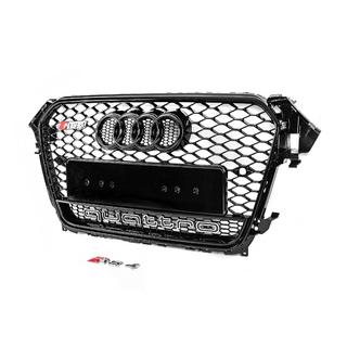 Voorgrille zwart RS-stijl met Quattro-opschrift (2012-2015) foto 3