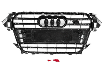 Audi A4 B8 2007–2015 Zwarte S-style grille voorzijde (2012-2015) foto 4