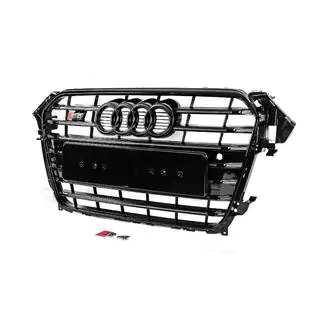 Zwarte S-style grille voorzijde (2012-2015) foto 3