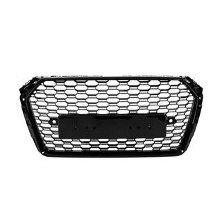 Voorgrille RS-style Quattro (zonder logo, 2015-2019, zwart) foto 1
