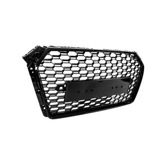 Voorgrille RS-style Quattro (zonder logo, 2015-2019, zwart) foto 3
