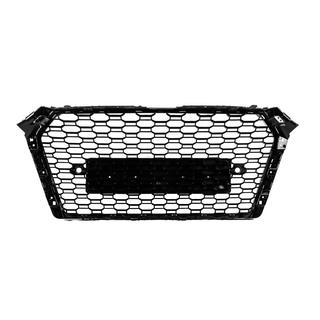 Voorgrille RS-style Quattro (zonder logo, 2015-2019, zwart) foto 4