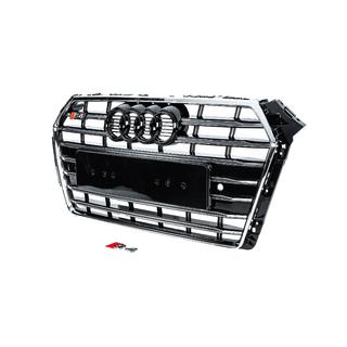 Voorgrille S-style (2015-2019, chroom+zwart) foto 2