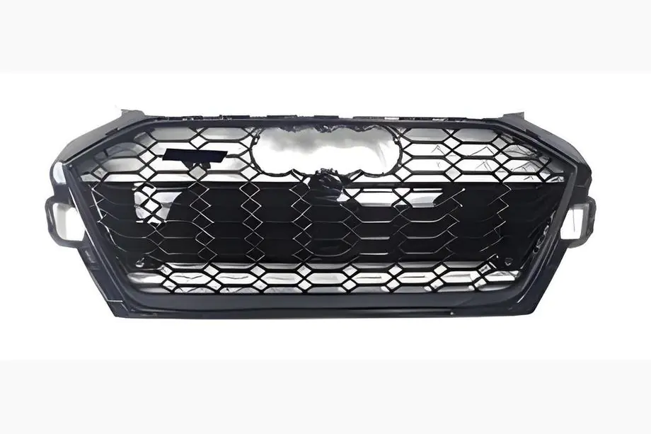Audi A4 B9 2015–2024 RS-stijl voorgrille (2019-2024, zwart) Image