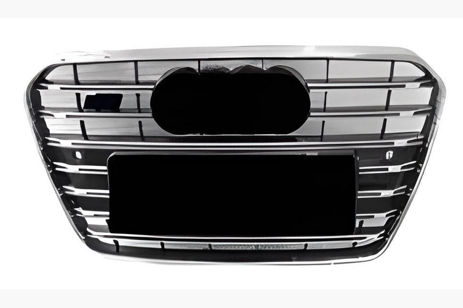 Audi A5 2007–2015 Voorgrille S-style (2011-2015, zwart met chroom) Image