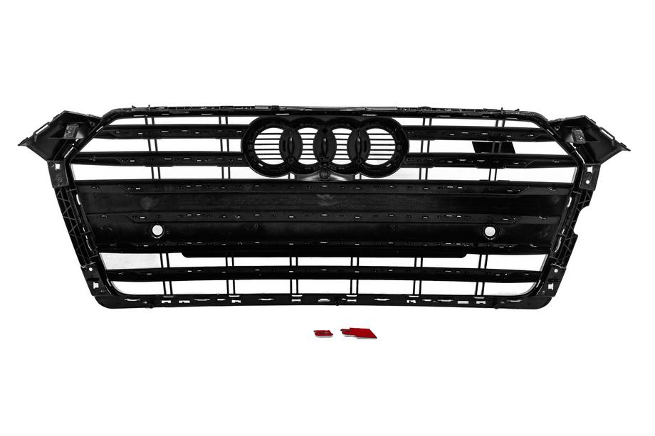 Audi A5 2016–2025 Voorgrille S-style (2016-2019, zwart) Foto 5