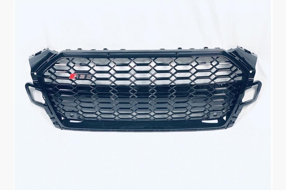 Audi A5 2016–2025 RS-style voorgrille (2020-2025, zwart) Image