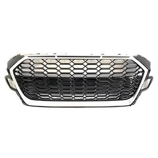 RS-style voorgrille (zonder logo, 2020-2025, zwart met chroom)