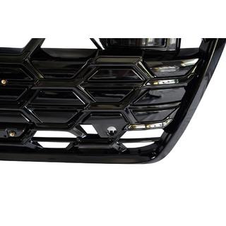 RS-style voorgrille (2024+, zwart) foto 3