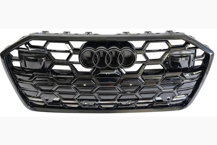 Audi A6 C8 2018–2025 RS-style voorgrille (2024+, zwart) Image