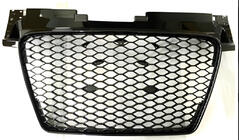 Audi TT 2006–2014 Voorgrille RS-style (zonder logo, 2008-2014, zwart) foto 1