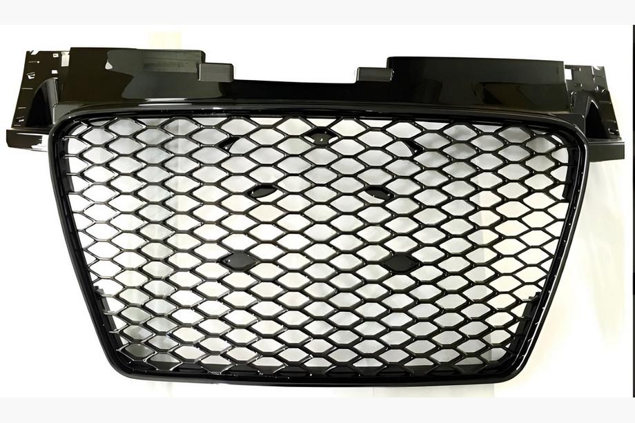 Audi TT 2006–2014 Voorgrille RS-style (zonder logo, 2008-2014, zwart) Image