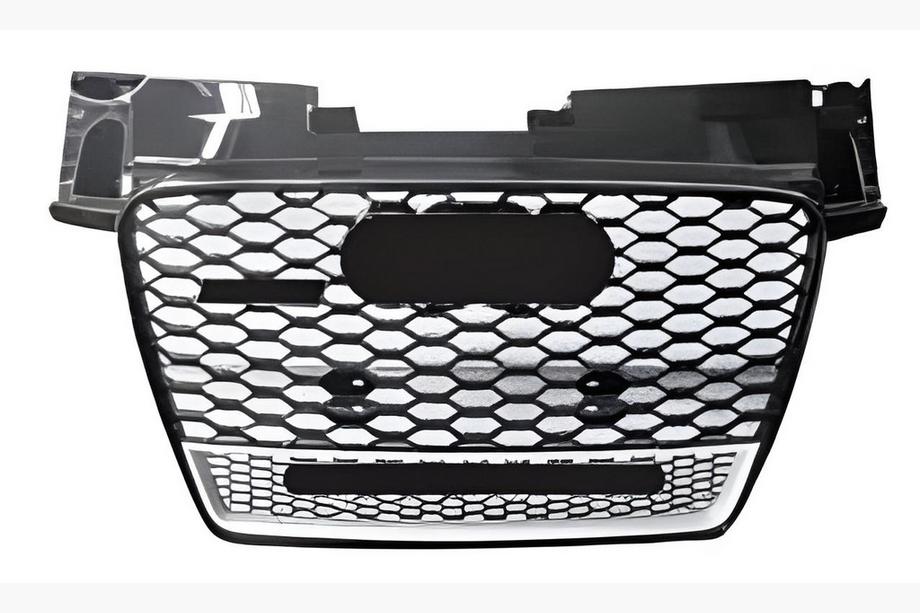 Audi TT 2006–2014 Voorgrille in RS-style met Quattro-opschrift (2008-2014, zwart) Image
