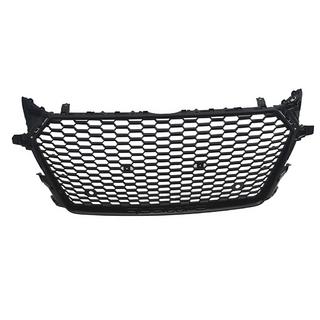 RS-style V-1 radiatorgrille voor (2014-2020, zwart) Audi TT 2014–2023
