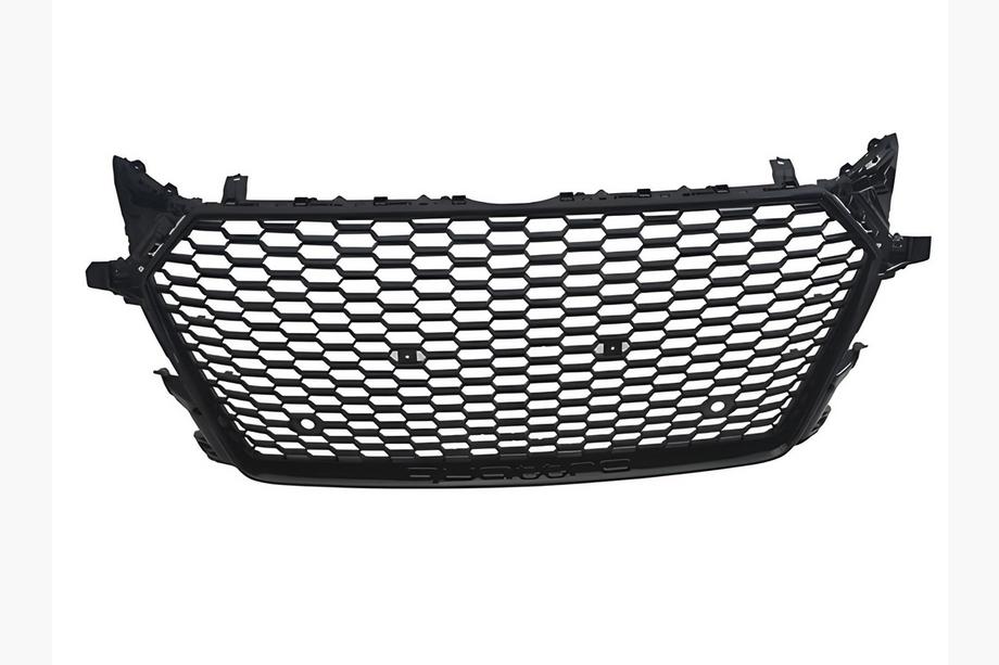 Audi TT 2014–2023 RS-style V-1 radiatorgrille voor (2014-2020, zwart) Image