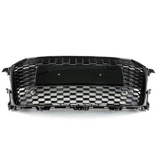 RS-style V-2 voorgrille (2014-2020, zwart) Audi TT 2014–2023 foto 2