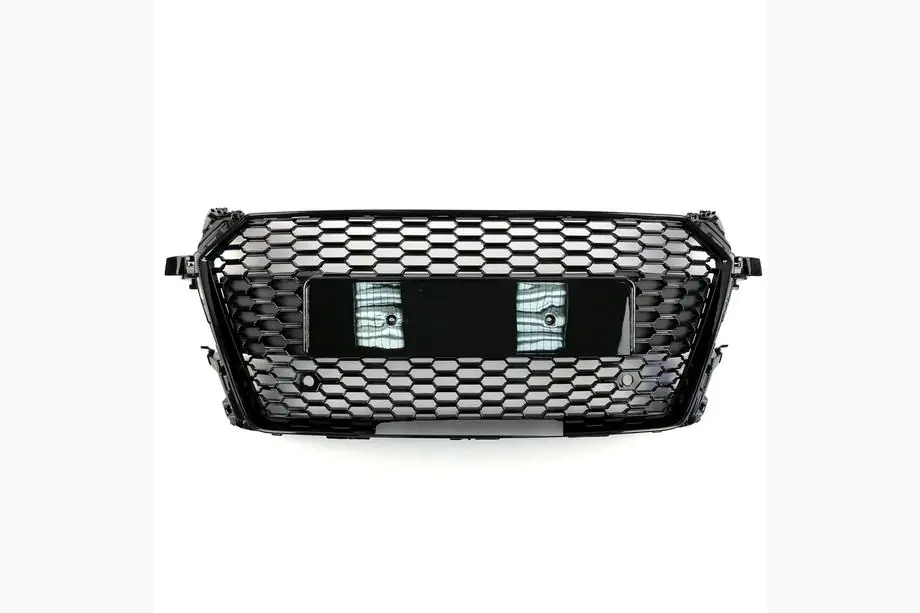 Audi TT 2014–2023 RS-style V-2 voorgrille (2014-2020, zwart) Image