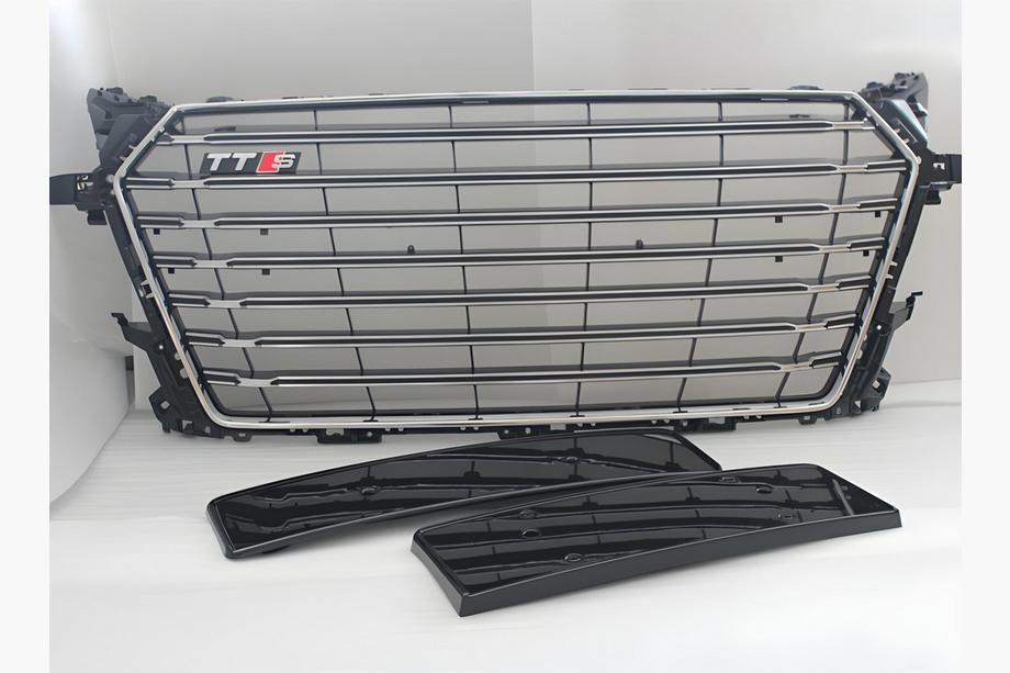 Audi TT 2014–2023 Voorgrille S-style (2014-2020, zwart) Image