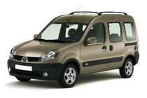 Renault Kangoo 1998–2008 Buiten raamomlijsting RVS (2-delig) Carmos - Turks staal foto 1
