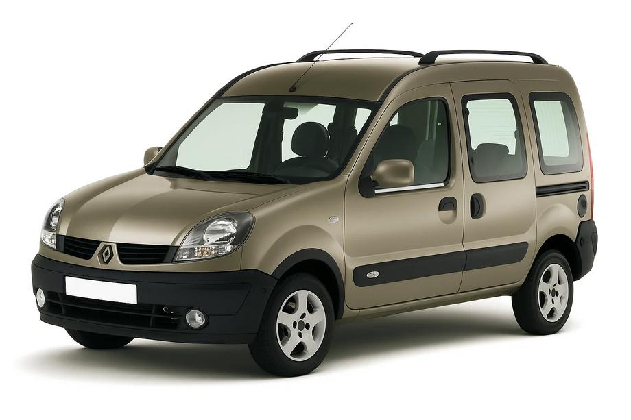 Renault Kangoo 1998–2008 Buiten raamomlijsting RVS (2-delig) Carmos - Turks staal Image