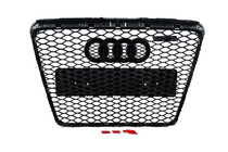 Audi A6 C6 2004–2011 Voorgrille in RS-stijl (zwart) foto 4