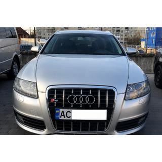 S-style voorgrille (zwart met chroom) foto 1