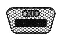 Audi A6 C7 2011–2017 Zwarte RS-style voorgrille (2011-2014) foto 8