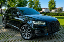 Audi Q7 2015–2026 RSQ7-style voorgrille (2015-2019, zwart) foto 5