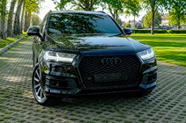Audi Q7 2015–2026 RSQ7-style voorgrille (2015-2019, zwart) foto 3
