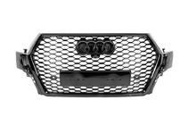 Audi Q7 2015–2026 RSQ7-style voorgrille (2015-2019, zwart) foto 2