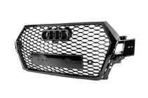 Audi Q7 2015–2026 RSQ7-style voorgrille (2015-2019, zwart) foto 9
