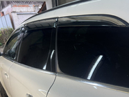 Volvo XC60 2009–2017 Raamwindschermen met chromen sierlijst Niken Luxury (6 stuks) foto 2