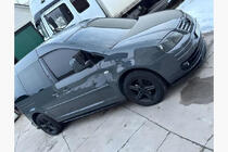 Volkswagen Caddy 2004–2010 Performance side skirts (zwart) foto 1