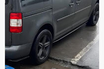 Volkswagen Caddy 2015–2020 Performance side skirts (zwart) foto 3
