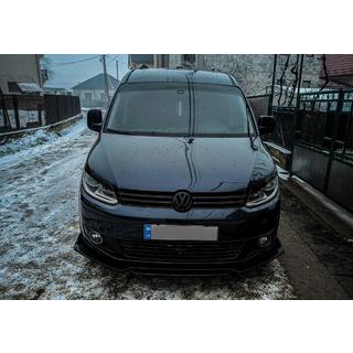 Voorbumper lipspoiler Niken Black (ABS) Volkswagen Caddy 2010–2015 foto 2