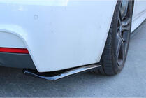 Volkswagen Caddy 2004–2010 Flap achterbumper flaps DPT (ABS) (2 stuks) (glanzend zwart) foto 5