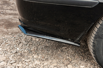 Volkswagen Caddy 2010–2015 Flap achterbumper flaps DPT (ABS) (2 stuks) (glanzend zwart) foto 3